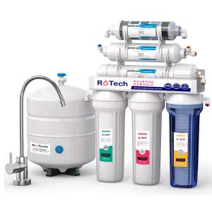 دستگاه تصفیه آب خانگی شش مرحله ای RO مدل ROtech
